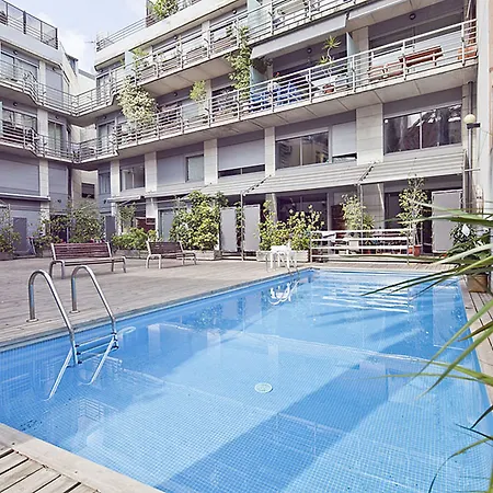דירה My Space Pool Center ברצלונה